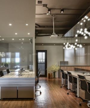 办公室装修效果图片大全 办公桌椅装修效果图片