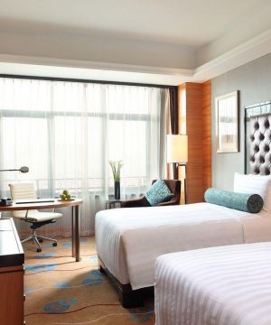 宾馆房间标准间装修效果图酒店