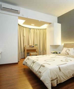 50平小户型主卧墙面设计装修案例