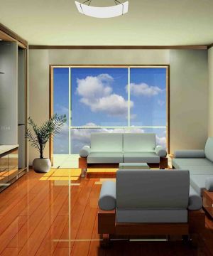 老式60平米小户型客厅装修设计效果图片