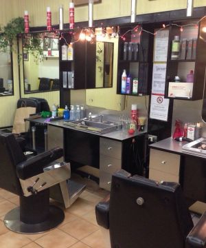 美发店室内装修设计方案图片