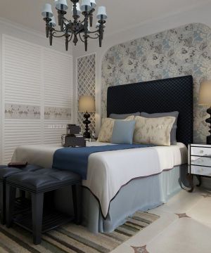130平米的房子卧室壁纸装修图片