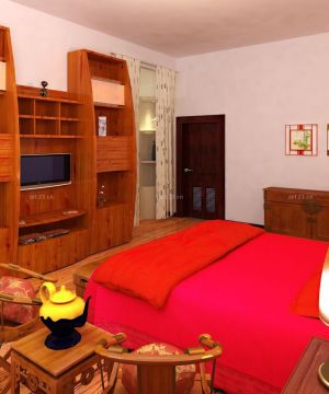 中式风格70平房子装修设计图片大全