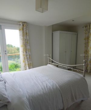 房子卧室窗帘装修设计图片大全110平