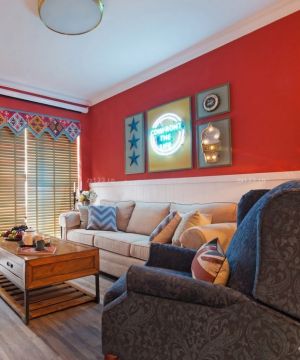 90平方两室两厅室内客厅装修效果图