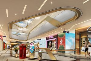 贺州商场装修之前不妨看看天霸设计的设计效果图
