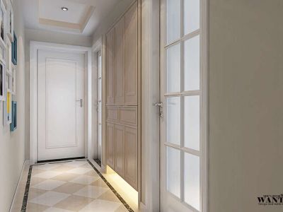 九如华府现代简约120平三居室装修案例