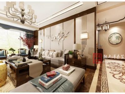 海诺首府新中式装修