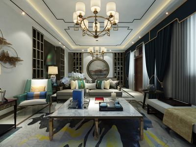 新中式家装设计案例