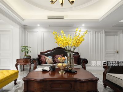 东方新卡纳160平复式现代美式风格装修效果图