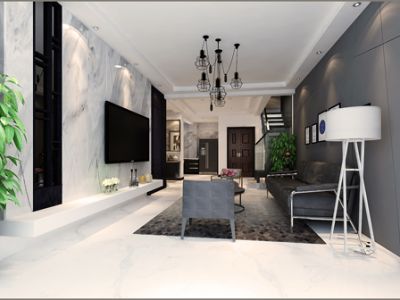 240平米复式现代风格装修设计效果图