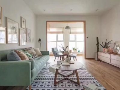 铁机新居128平米北欧风格三居室装修案例