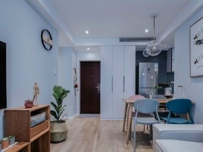 大唐碧桂园城市花园90平简约风装修案例