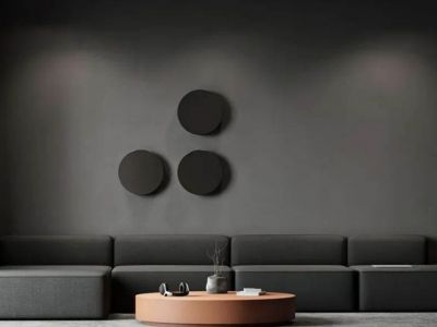 绣津小区120平米高级灰现代极简三居室装修案例