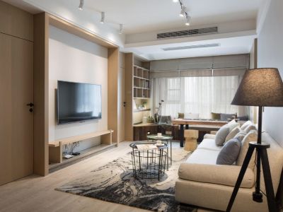 金丰翰林院120平三居室日式风格装修案例