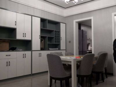 恒大华府三居130平现代风格装修案例