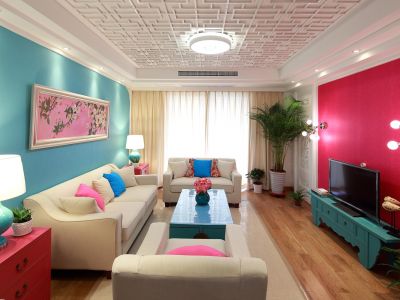 中信御园中式混搭149平米三室两厅装修案例