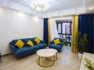 盛德花园115平米现代简约三居室装修案例