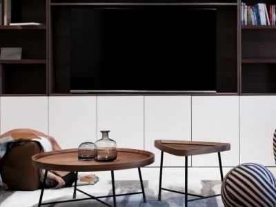 海棠花苑111㎡简美轻奢风三居室装修案例