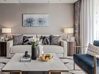 开元银河名苑120㎡现代简约三居室装修案例