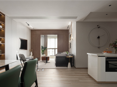 翡翠湾简约风格三居装修案例