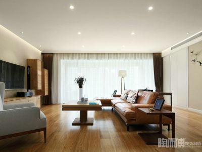 尚海荟260平大平层现代简约风格装修案例