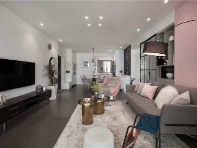 中梁府122平北欧风格三居室装修案例