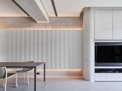 孔雀城大湖126平四居现代简约装修案例