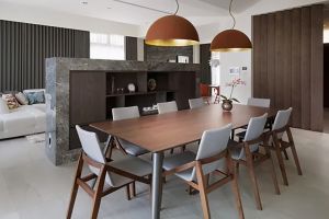 [艺筑装饰公司]台州客厅隔断装修的4种方法 隔而不断还显通透