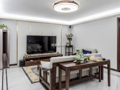 吾悦广场105平现代简约风格装修案例