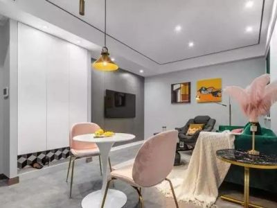 九龙首府110平方四室现代装修案例