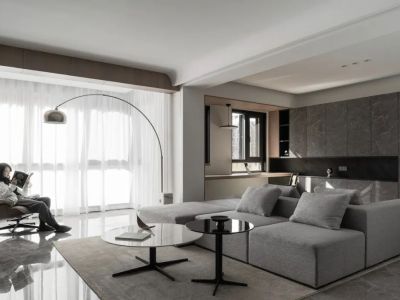 交投枫庭菀142平现代风格三居室装修案例