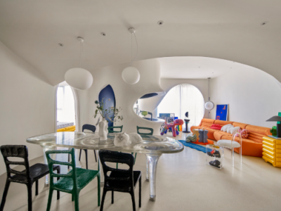 尚层空间丨90㎡如梦境般的奇幻公寓，脑洞个性非常人！