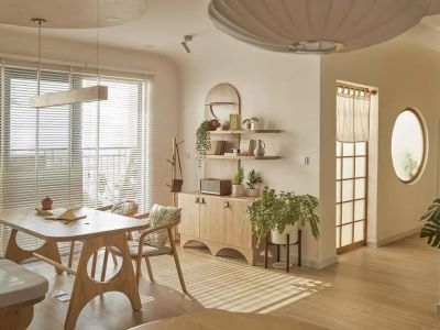 城投林海风情93平方日式二居装修案例