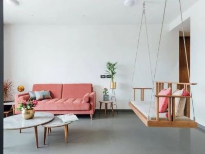 汇丰花园85平简约两居室装修案例