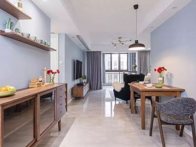 幸福森林112平北欧三居装修案例