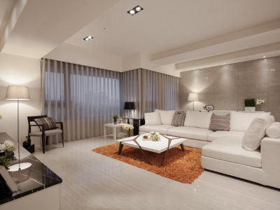 逸城山景122平现代风格装修案例