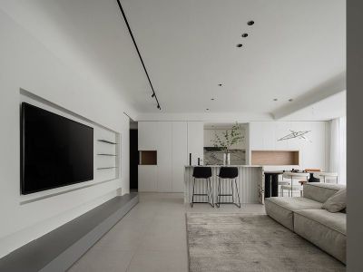 碧桂园金杉·翡翠公馆150平简约风装修案例