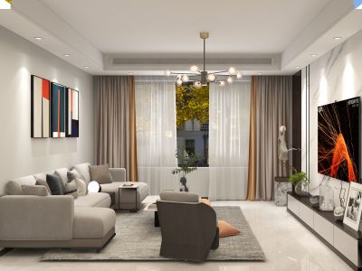 131㎡轻奢风格，有奢华感却不繁琐！