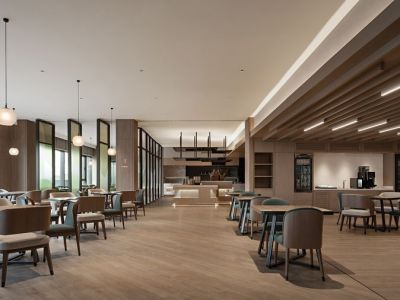 轻奢风格高级酒店800平米装修案例