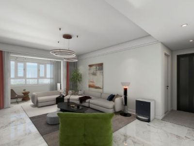 伴山首府124㎡现代简约风