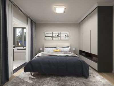 干休所家属院160平米现代风格四室两厅装修案例