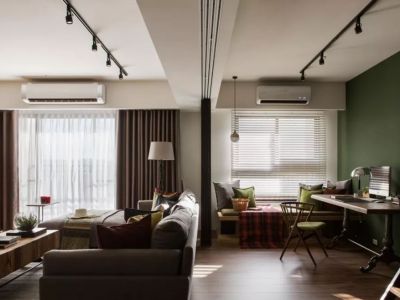 大发中山隽府134平米工业风四居装修案例