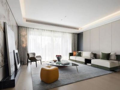 源梦银溪谷98平米现代三居装修案例