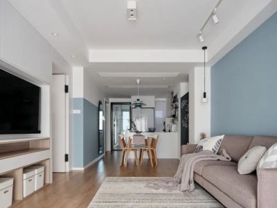 碧桂园领秀115平米现代三居装修案例