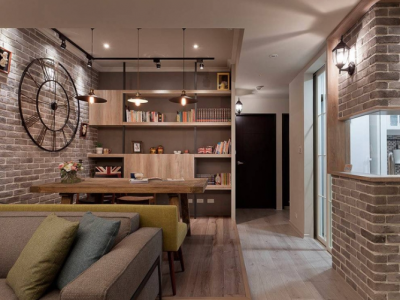 金晖佳苑121平复古风格装修案例