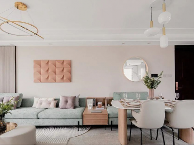 汉光华府137平米轻奢三居装修案例