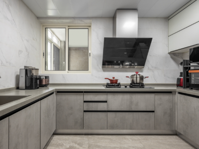 海棠花苑136平现代风格装修案例