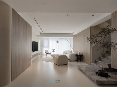 公元九里200平复式现代简约装修案例