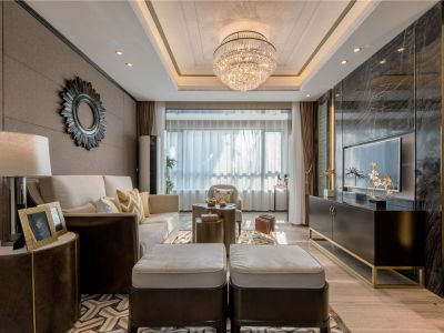 恒大雅苑136平欧式风格装修案例